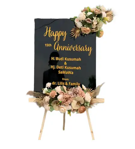 Papan Bunga Akrilik Dharmasraya